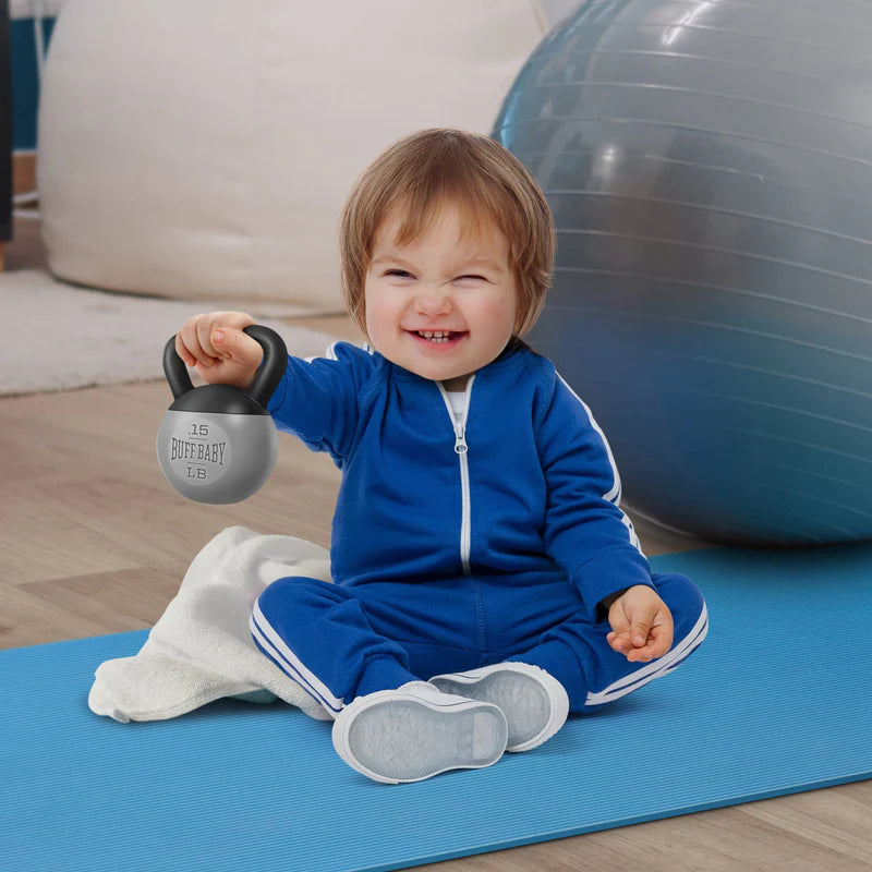 Fred & Friends Buff Baby - Kettlebell Rattle – JustHatched